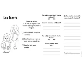 Aperçu - Feuilles d'exercices - Les autres et moi - EMC - L'empathie - Cycle 2, cycle 3 - Page 2