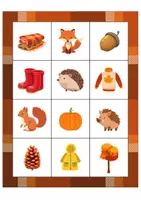 Aperçu - Cartes / Images - Le bingo de l’automne 2 - Page 3