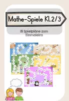Vorschau - Spiele - Materialpaket - Rechenspiele ZR10, ZR20, ZR100, Einmaleins - Seite 1