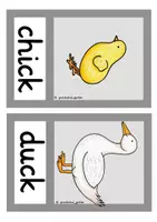 Vorschau - Bildkarten - On the farm - flashcards - Seite 3