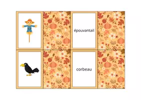 Aperçu - Cartes / Images - Le memory de l’automne 2 - Page 2