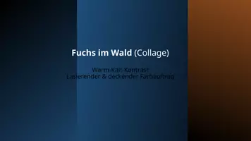 Vorschau - Unterrichtsreihen - Fertige Kunststunden, Fuchs im Wald - Seite 1