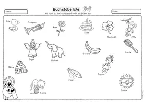 Vorschau - Unterrichtsreihen - Paket Vokale, Silbenkönige Lernheft Buchstaben A, E, I, O, U 1.Klasse - Seite 3
