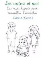 Aperçu - Feuilles d'exercices - Les autres et moi - EMC - L'empathie - Cycle 2, cycle 3 - Page de couverture