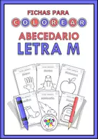 Vista previa - Manualidades / Dibujos para colorear - FICHAS COLOREAR LETRA M COLOR OBJETOS COSAS NO PREP - Portada