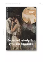 Vorschau - Unterrichtsreihen - Lyrik in der Romantik: Liebeslyrik - Unterrichtsmaterial - Seite 1
