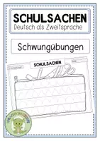 Vorschau - Fördermaterial/Inklusion - SCHULSACHEN Schwungübung - Deckblatt