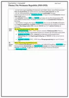 Vorschau - Merkblätter - Geschichte-Lernzettel: Weimarer Republik - Seite 2