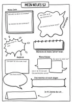 Vorschau - Arbeitsblätter - Start ins neue Schuljahr - Deckblatt