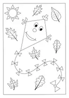 Vorschau - Mal- und Bastelvorlagen - Ausmalbilder zum Thema Herbst - Herbstferien - Seite 2