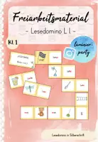 Vorschau - Spiele - Lesedomino: Wörter mit L l - Deckblatt