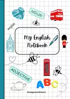 anteprima - Materiale per pittura e bricolage - Copertina per il quaderno di inglese - Pagina di copertina