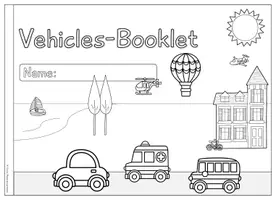 Vorschau - Arbeitsblätter - Vehicles - Booklet - Klasse 3-4 - Seite 3
