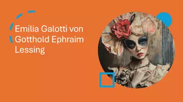 Vorschau - Präsentationen/Tafelbilder - Gotthold Ephraim Lessing: Emilia Galotti - Präsentation - Deckblatt