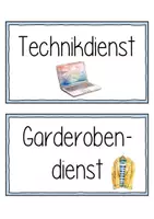 Vorschau - Präsentationen/Tafelbilder - Klassendienste (Classroom Management) - Seite 2