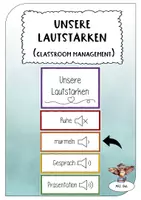 Vorschau - Poster - Lautstärkeanzeige mit Pfeil - Deckblatt