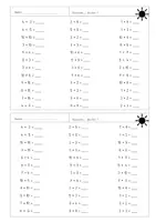 Vorschau - Arbeitsblätter - Mathe-Häppchen: wöchentliche Matheaufgaben zur Vertiefung | ZR 1000 - Seite 1