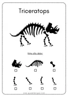 förhandsvisning - Dinosauriejakten - leta efter skelettdelar - sida 3