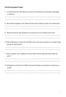 Vorschau - Arbeitsblätter - Stärken Schwächen Praktikum Ausbildung Wirtschaft/ WBS - Seite 1