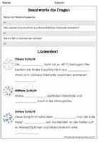 Vorschau - Stundenentwürfe - Schnee Materialsammlung Sachunterricht - NaWi - Seite 3