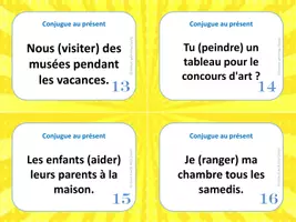 Aperçu - Apprentissages en autonomie - Le présent de l'indicatif - 28 CÀT - Page 3
