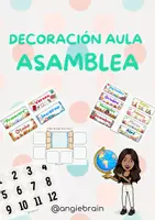 Vista previa - Para docentes: organización, planificación y formación - Decoración de aula. ASAMBLEA. - Portada