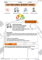 Vorschau - Arbeitsblätter - Fertigung eines Gegenstandes (Planungsunterlagen) - Seite 2