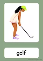 Vorschau - Bildkarten - Flashcards - Sports - Seite 3