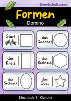 Vorschau - Spiele - Formen | Domino | Deutsch 1. Klasse | Anfangsunterricht - Deckblatt
