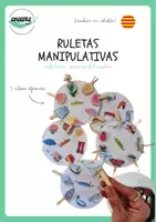Vista previa - Refuerzo / NEE / Materiales de apoyo - RULETAS MANIPULATIVAS - Portada