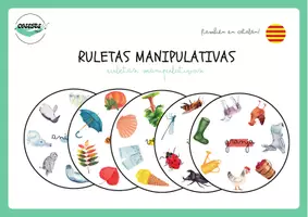 Vista previa - Refuerzo / NEE / Materiales de apoyo - RULETAS MANIPULATIVAS - página 1
