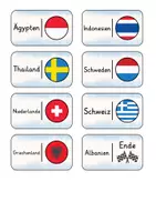 Vorschau - Spiele - Länder | Domino | Deutsch 1. Klasse | Anfangsunterricht - Seite 3