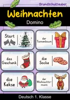 Vorschau - Spiele - Weihnachten | Domino | Deutsch 1. Klasse | Anfangsunterricht - Deckblatt