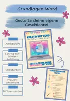 Vorschau - Stundenentwürfe - Microsoft Word: Gestalte eine Geschichte! - Deckblatt