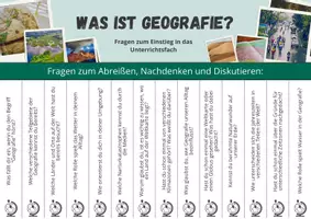 Vorschau - Mal- und Bastelvorlagen - Einstieg Geografie ⎮ Abrisszettel für den Einstieg ins Fach #erste Stunde - Seite 2