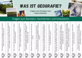Vorschau - Mal- und Bastelvorlagen - Einstieg Geografie ⎮ Abrisszettel für den Einstieg ins Fach #erste Stunde - Seite 3