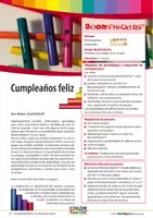 Vista previa - Unidades / Secuencias / Situaciones de Aprendizaje - Cumpleaños feliz (Happy birthday to you) - Acompañamiento con boomwhackers - Portada