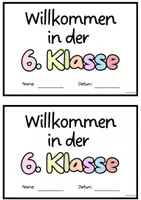 Vorschau - Arbeitsblätter - 6. Klasse Sommerferien Heft - BACK TO SCHOOL - Seite 1