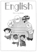 Vorschau - Mal- und Bastelvorlagen - Englisch Deckblatt - Seite 3