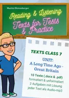 Vorschau - Arbeitsblätter - Reading 7 - "Time Ago Great Britain" - 10 Texte + Audio - Deckblatt