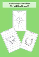 Vorschau - Arbeitsblätter - Materialpaket Zukunft, Glück und Unglück - Seite 1