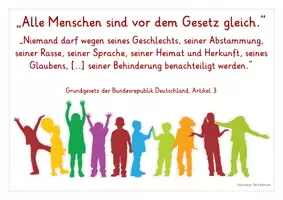 Vorschau - Arbeitsblätter - Gegen Diskriminierung - Mit Courage! | Arbeitsblatt zum Thema "Schule ohne Rassismus - Schule mit Courage" - Seite 1