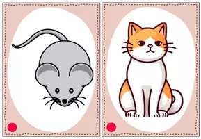 Vorschau - Fördermaterial/Inklusion - Bild- und Wortkarten: Tiere - Seite 1