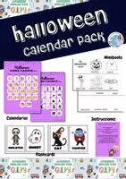 Vista previa - Juegos / Gamificación - Halloween calendar pack - Portada