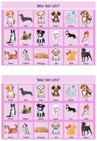 Vorschau - Arbeitsblätter - Leserätsel - Wer bin ich? Hunde - Deckblatt