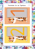 Vorschau - Anderer Materialtyp - Tigerklasse Tiger Tischschilder Gruppentische Stationsschilder - Seite 1