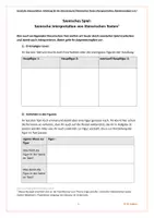 Vorschau - Stundenentwürfe - Szenische Spiel: Szenische Interpretation von literarischen Texten (Klasse 9-10) - Seite 1