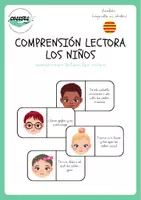Vista previa - Tarjetas / Manipulativos - COMPRENSIÓN LECTORA LOS NIÑOS - Portada
