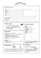 Vorschau - Arbeitsblätter - Materialpaket Australia Unit Einstieg & First Nations People - Seite 1