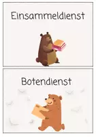 Vorschau - Präsentationen/Tafelbilder - Klassendienste Bärenklasse - Seite 3